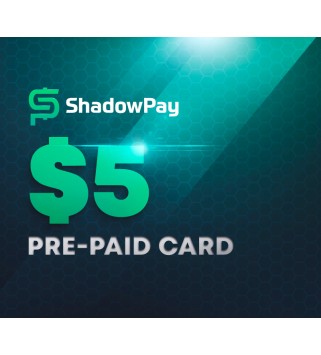 Shadowpay.com $5 Pre-paid Card Key GLOBAL